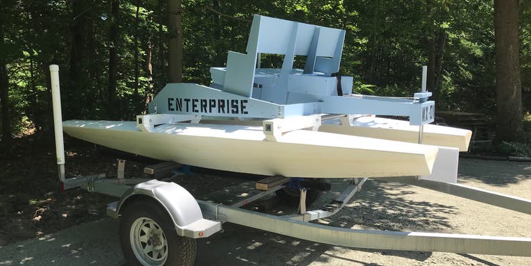 This DIY-er found a boat he liked in the PopSci archives. Then he built it.