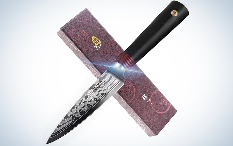 Tuo Damascus Paring Knife 3.5 inch