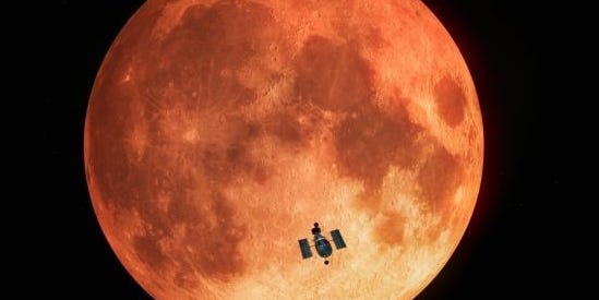 Hubble just captured a lunar eclipse for the first time ever