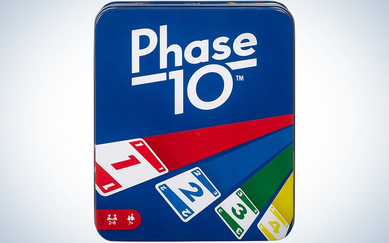 Phase 10 Card Game with 108 Cards, Makes a Great Gift for Kids, Family or Adult Game Night