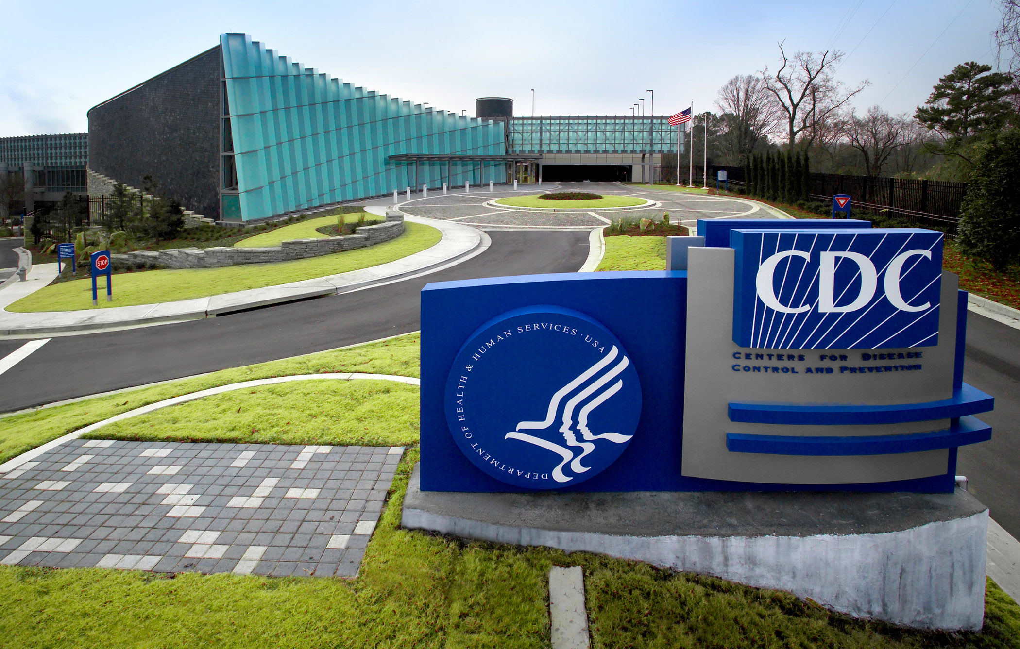 CDC building.