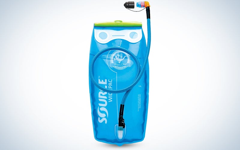Source Outdoor Widepac Hydration System Reservoir with Helix Bite Valve