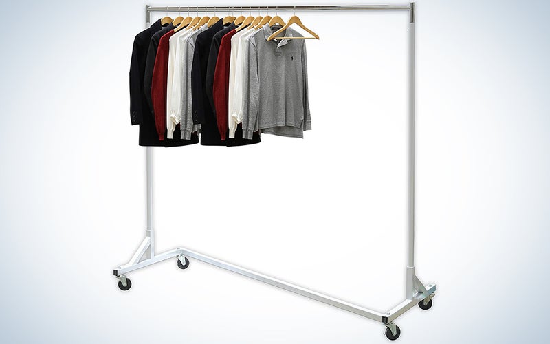 Simple Houseware Industrial Grade Z-Base Garment Rack