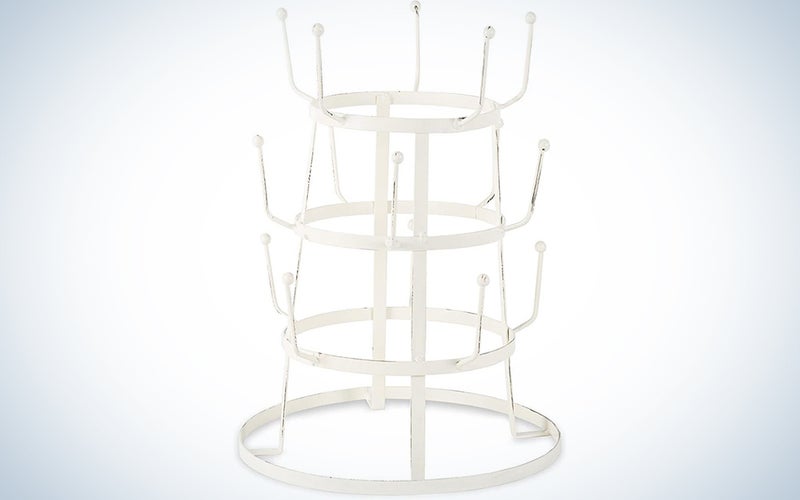 DII 3 Tier Countertop or Pantry Vintage Metal Wire Tree Stand