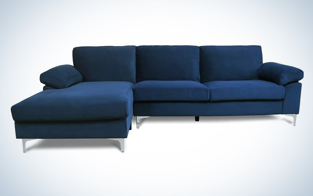 UStinsa Modern Classic Upholstered Sectional Sofa