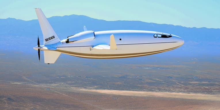 This weird-looking plane could someday be a fast, clean option for air travel