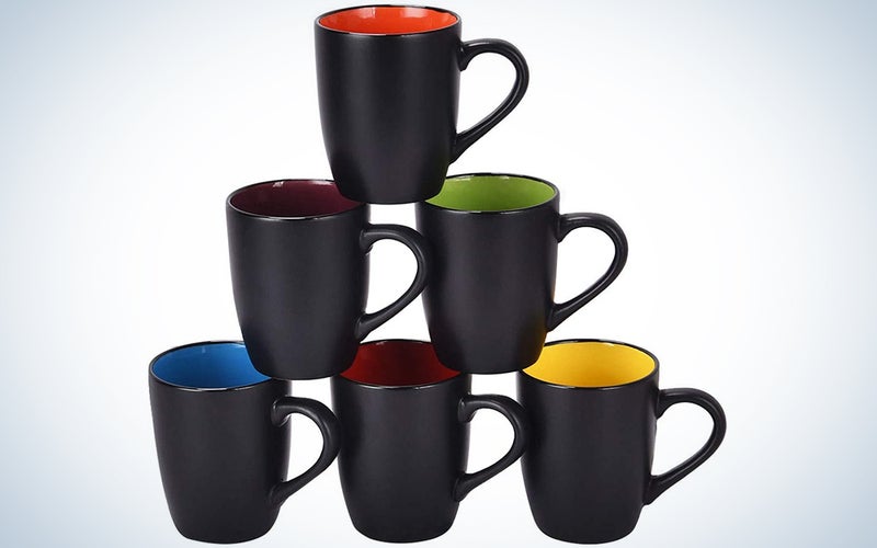 Lifecapido Set of 6 Coffee Mugs