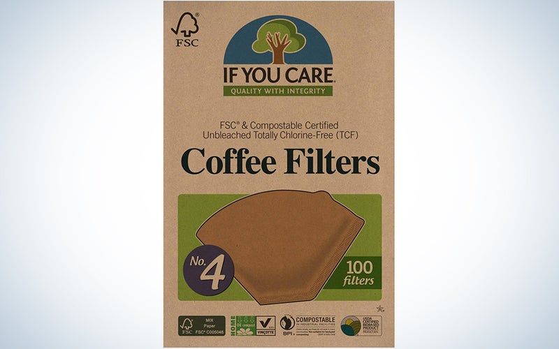 If You Care Unbleached Coffee Filters