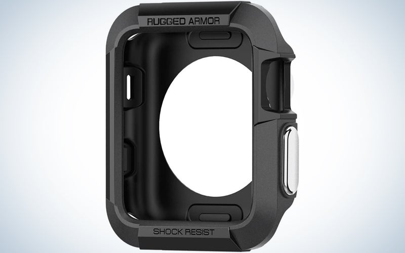 Spigen Rugged Armor Pro Designed for Apple Watch Band with Case for 44mm Series 6/SE/5/4