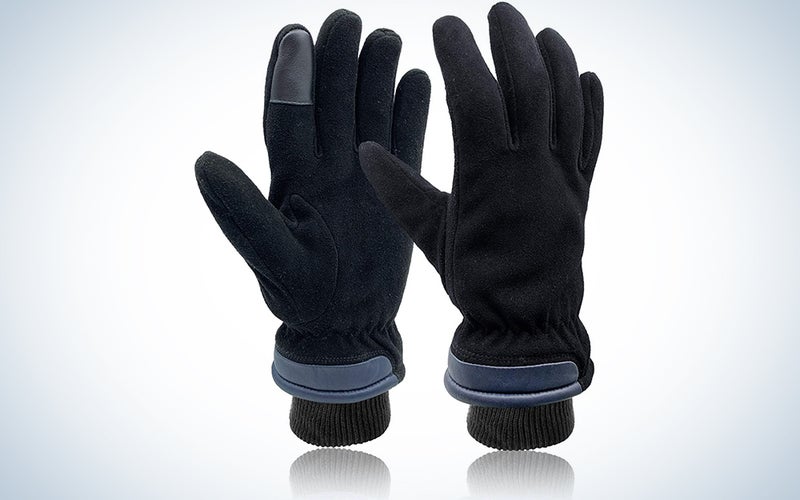 Skydeer Deerskin Suede Leather Gloves