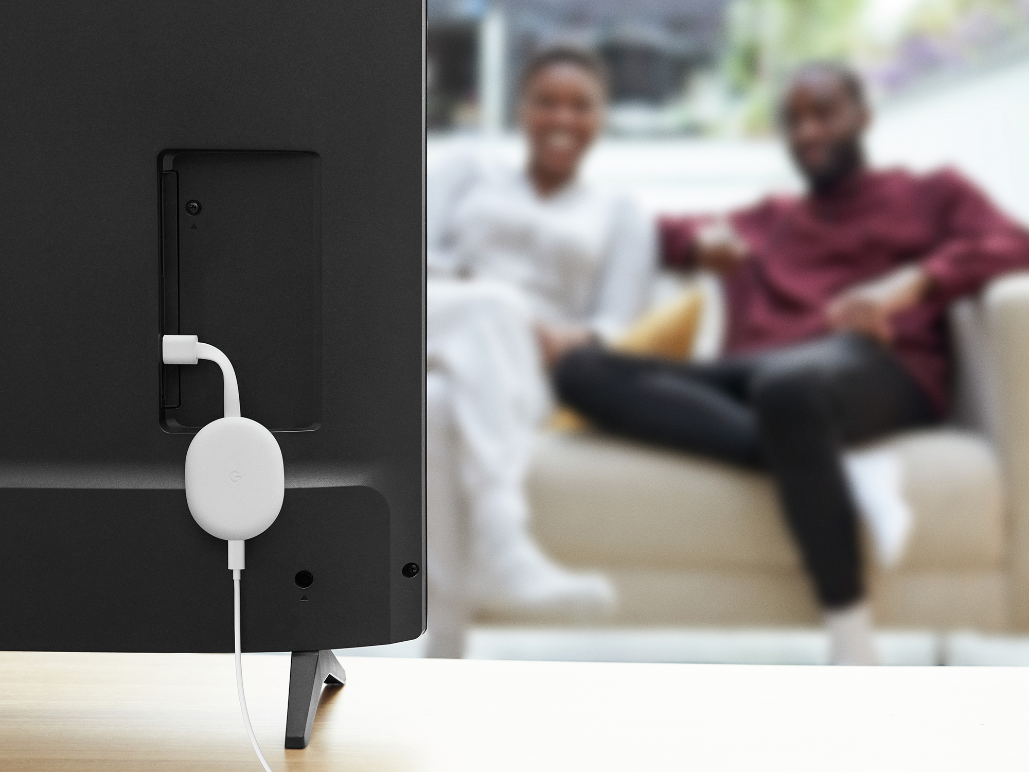 The new Chromecast with Google TV will get an Ethernet adapter