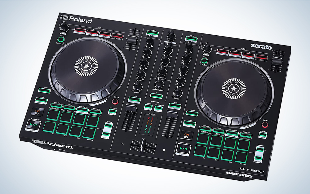 Roland DJ-202 best DJ controllers product image