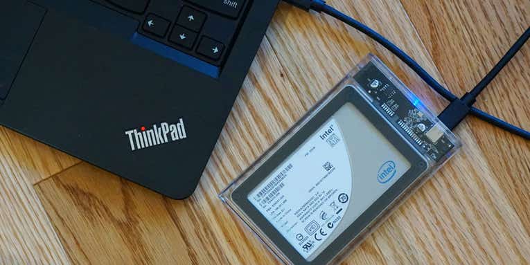 Rip out your computer’s guts and craft an external hard drive