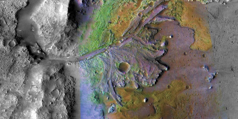 Mars died billions of years ago, and its guts are still spilling into space
