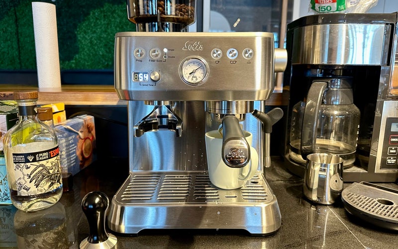 Solis makes one of the best home espresso machines if you're looking for a timesaver.