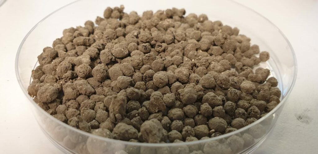 fertilizer pellets made from pee
