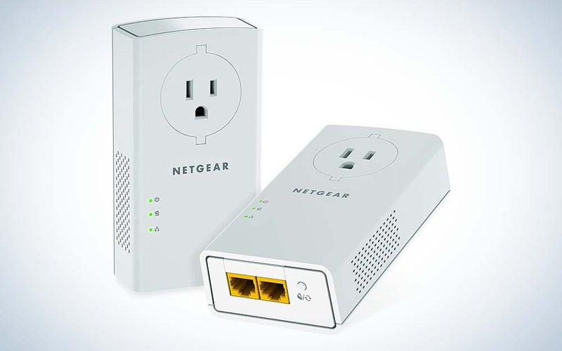 Netgear makes the best WiFi extender that's a powerline.