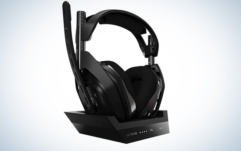 ASTRO Gaming A50 Wireless + Base Station for PlayStation 4 & PC is one of the most comfortable gaming headsets.