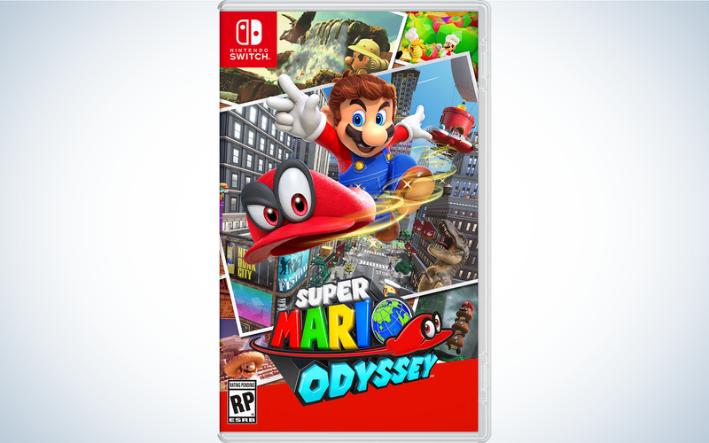 Super Mario Odyssey game case