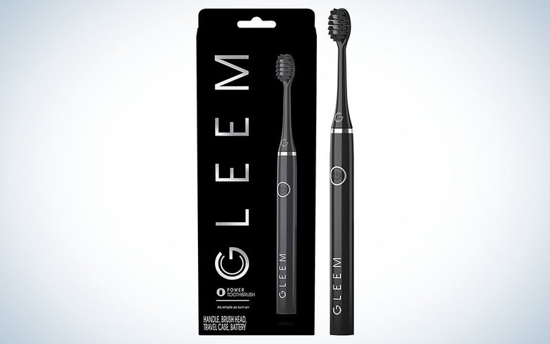 Gleem Battery Power Electric Toothbrush is the best affordable electric toothbrush.