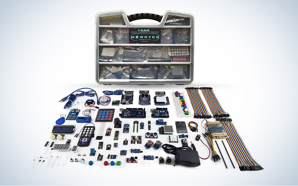 The GAR Monster Starter Kit for Arduino is our pick for the best WiFi Arduino starter kit.
