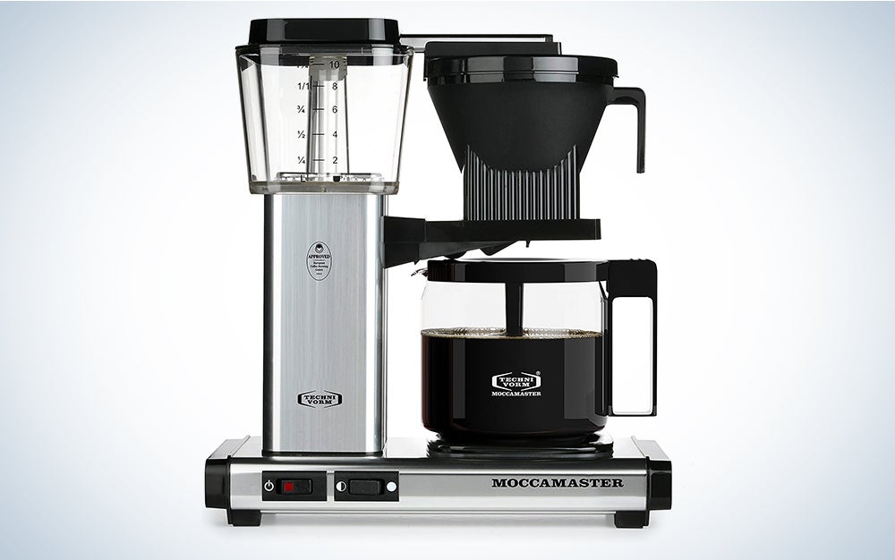 The Technivorm Moccamaster is the best drip coffee maker.