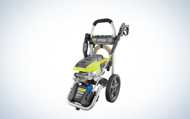 electric-powered power washer