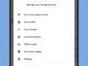 a screenshot of the Google Maps settings with incognito mode
