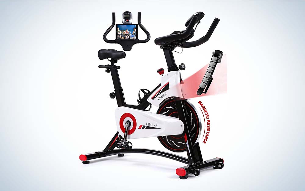 The Chaoke indoor cycling bike is the best for home.