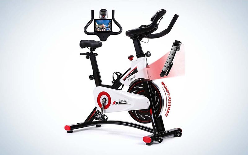The Chaoke indoor cycling bike is the best for home.