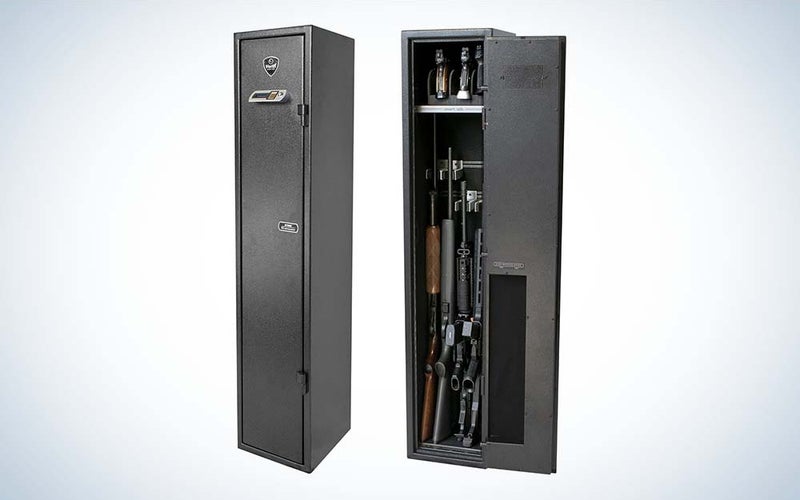 The Verify Smart Safe is the best home safe for guns.