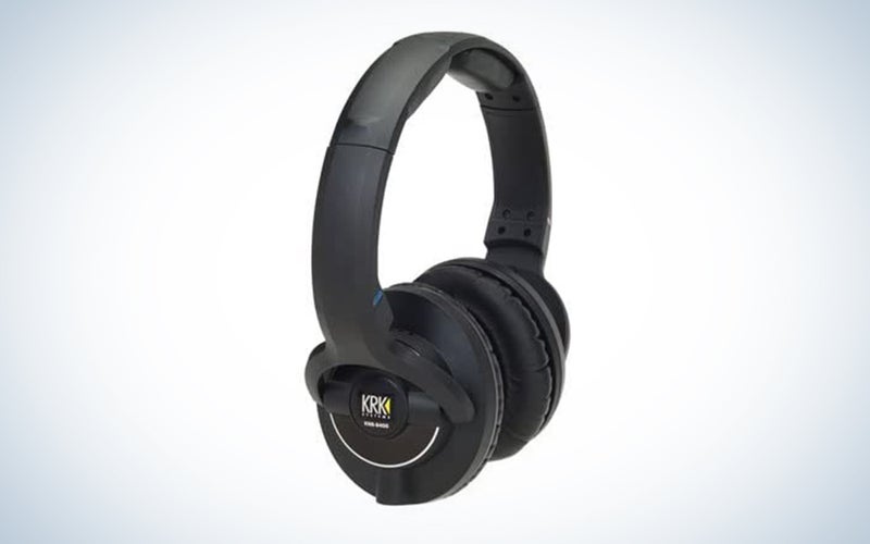 KRK KNS 8400 On-Ear Closed Back Circumaural Studio Monitor Headphones are some of the best on ear headphones you can buy.
