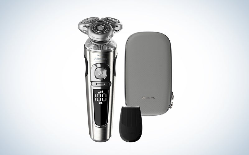 Philips Norelco SP9820/87 Shaver 9000 Prestige is the best electric razor for men.