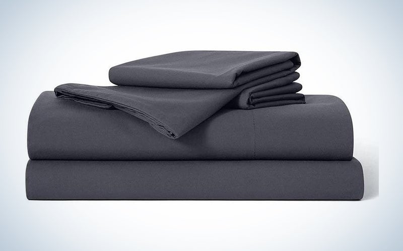 Brooklinen Luxe Core Sheet Set are the best high thread count sheets.