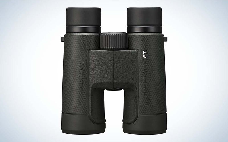 Nikon makes the best birdwatching binoculars that are ergonomic.