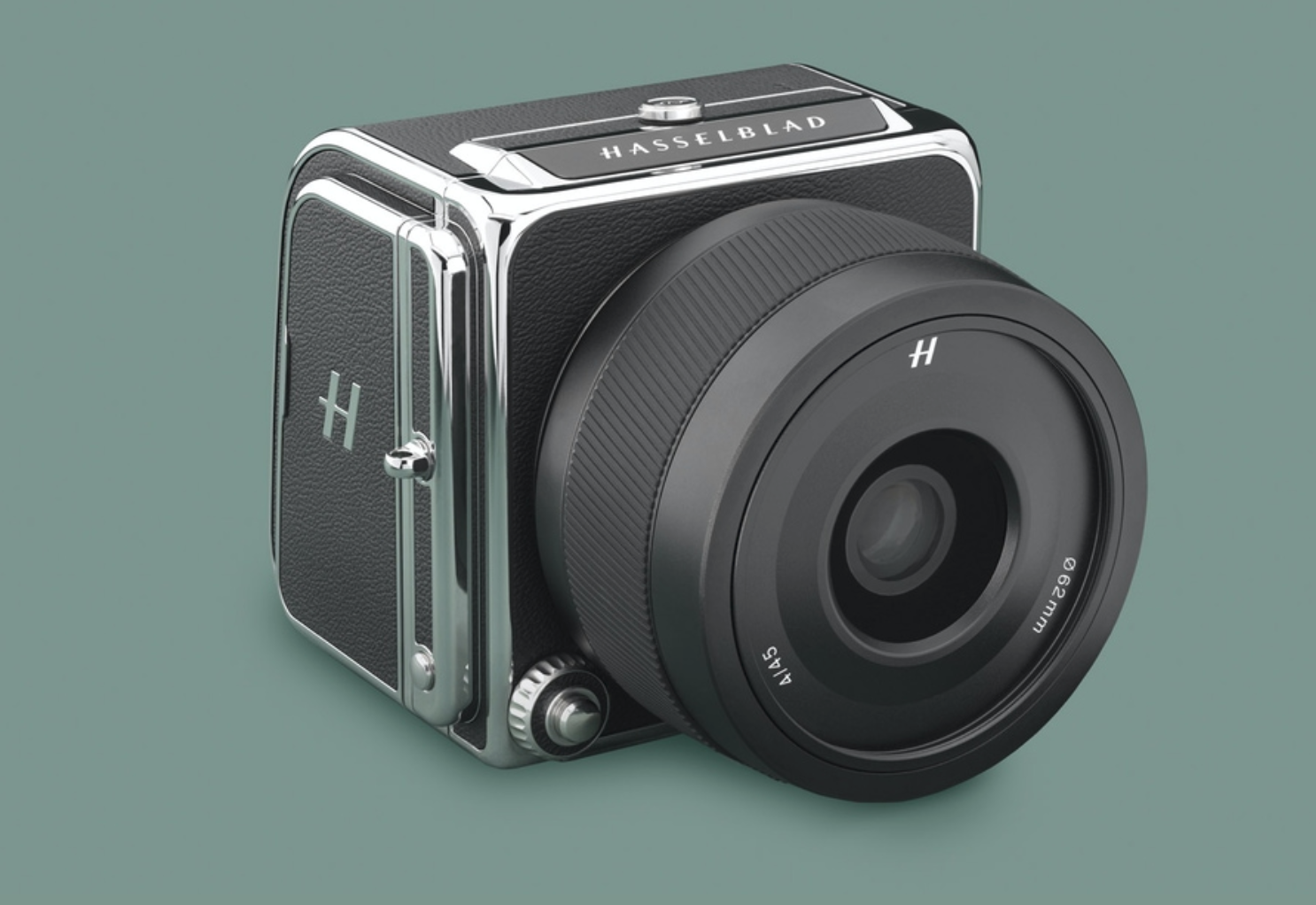 Hasselblad 907X 50C camera on green