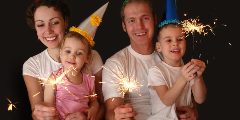 Make your own New Year’s ball, and 4 other family party ideas