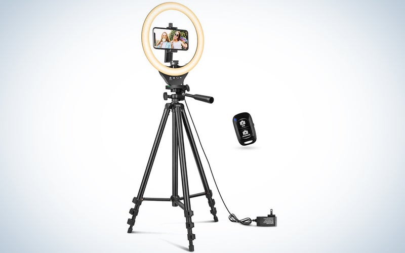 Sensyne 10′' Ring Light with 50′' Extendable Tripod Stand