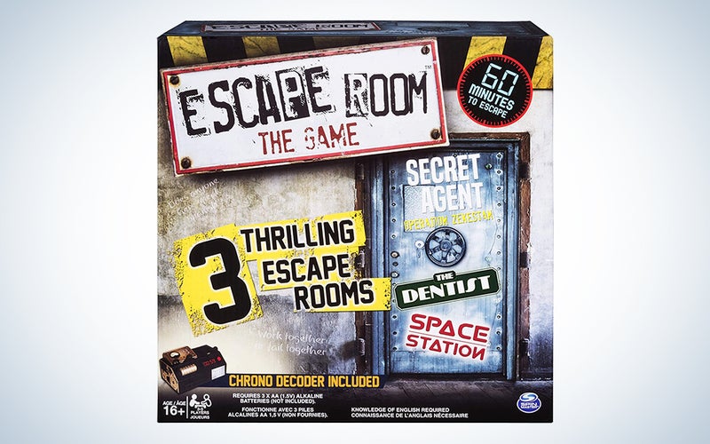 Escape Room The Game with 3 Thrilling Escape Rooms to Play, for Ages 16 and Up