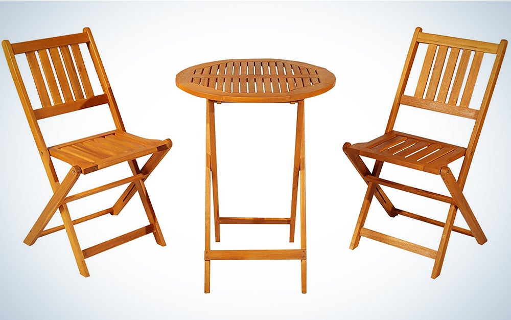 Small Patio Sets That Maximize Your, Small Wood Patio Table And Chairs