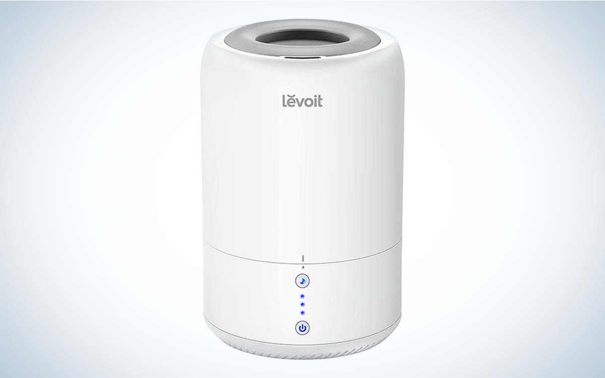 The Levoit Baby Bedroom Top Fill Cool Mist Humidifier is the best for baby.