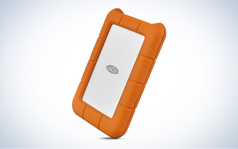 The LaCie Rugged is our pick for the best external hard drive for photographers and videographers.