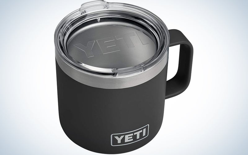 YETI Rambler 14 oz Mug, Stainless Steel, Vacuum Insulated with Standard Lid