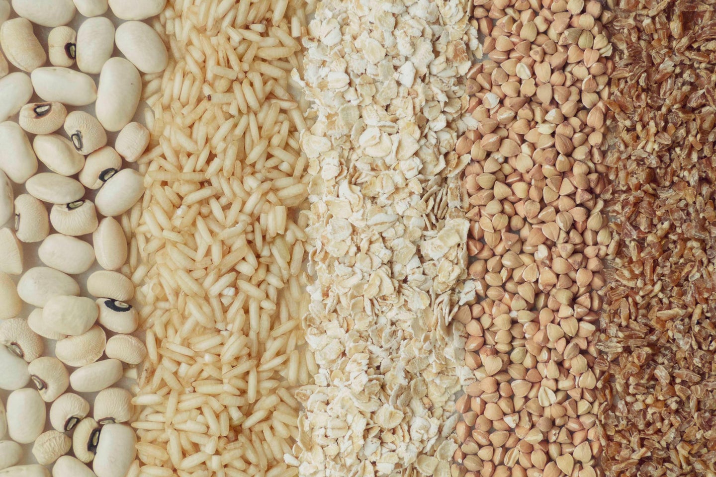 legumes and whole grains