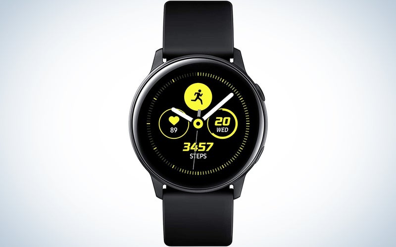 Samsung Galaxy Watch Active (40MM, GPS, Bluetooth ) Smart Watch with Fitness Tracking, and Sleep Analysis - Black