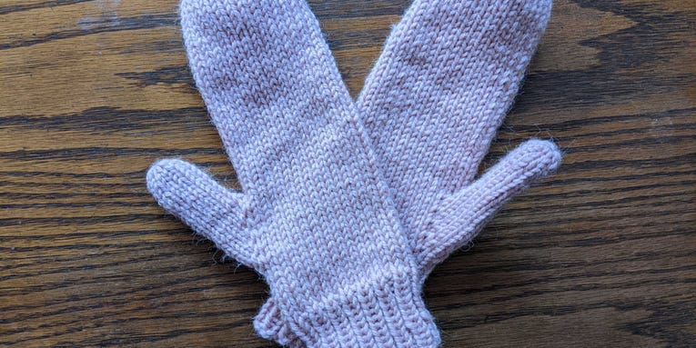 How to knit your own Bernie mittens