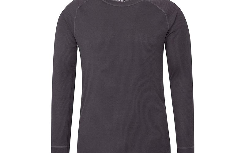 Mountain Warehouse Talus Mens Thermal Baselayer Top - Quick Drying Winter Jumper, Easy Care, Long Sleeves, Sweater, Breathable, Lightweight & High Wicking