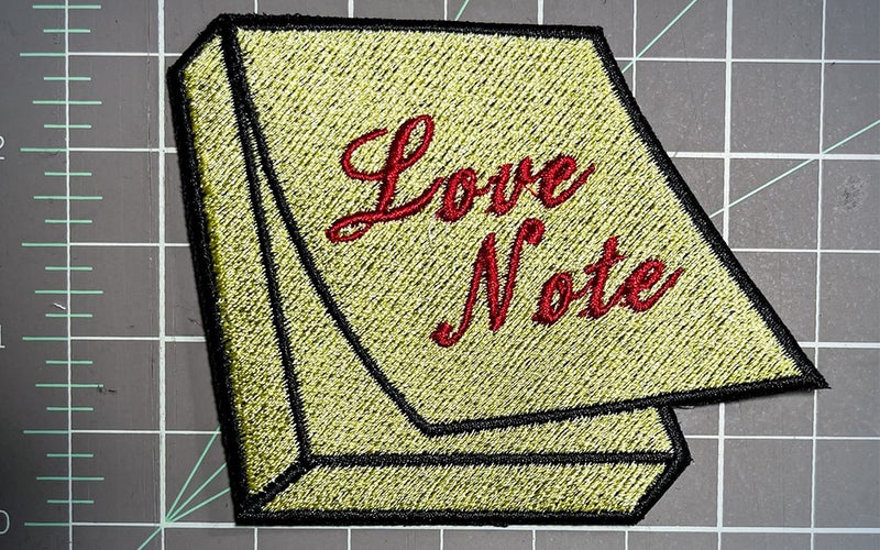 Love note patch