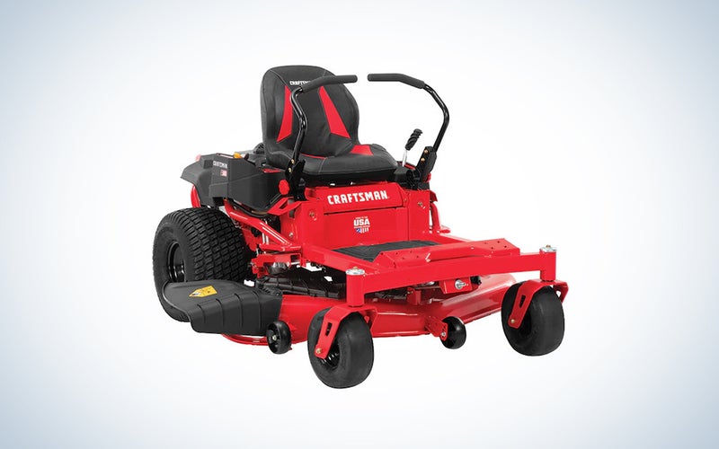 A product photo of the CRAFTSMAN Z5800 54-in Zero Turn Lawn Mower
