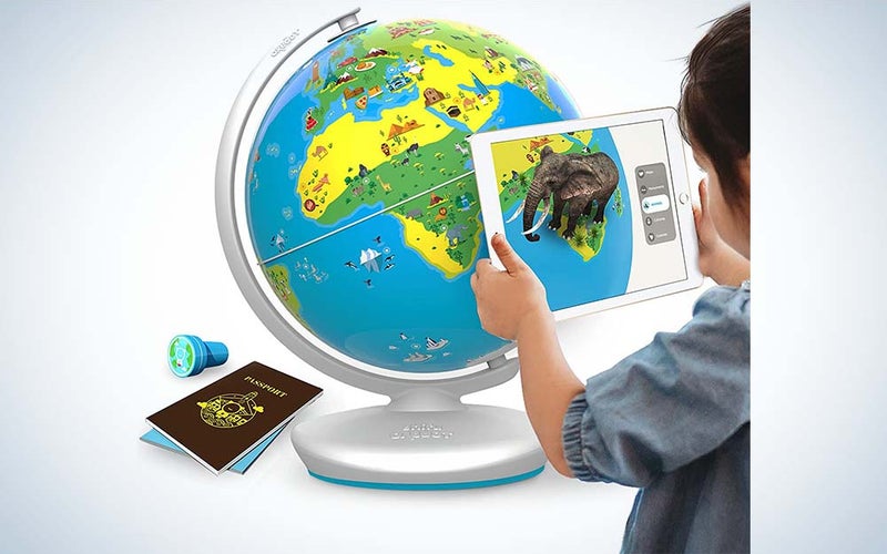 The PlayShifu Orboot Earth Globe is one of the best science gifts for kids.